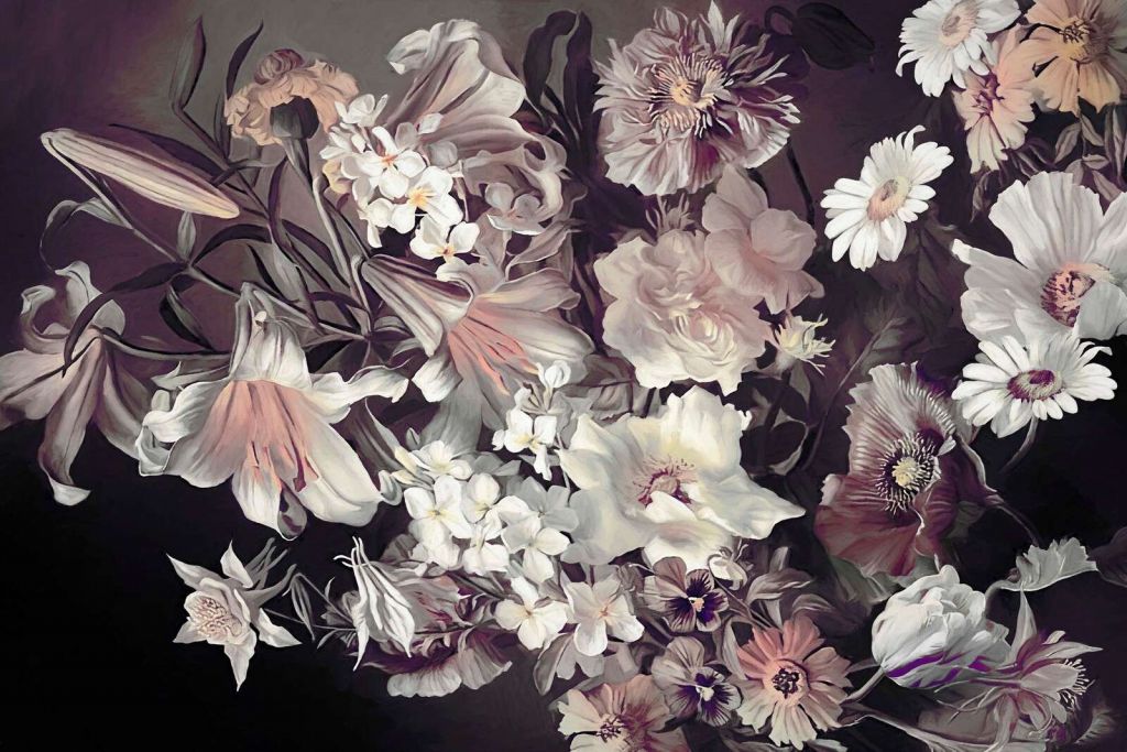 Bukiet z stokrotkami