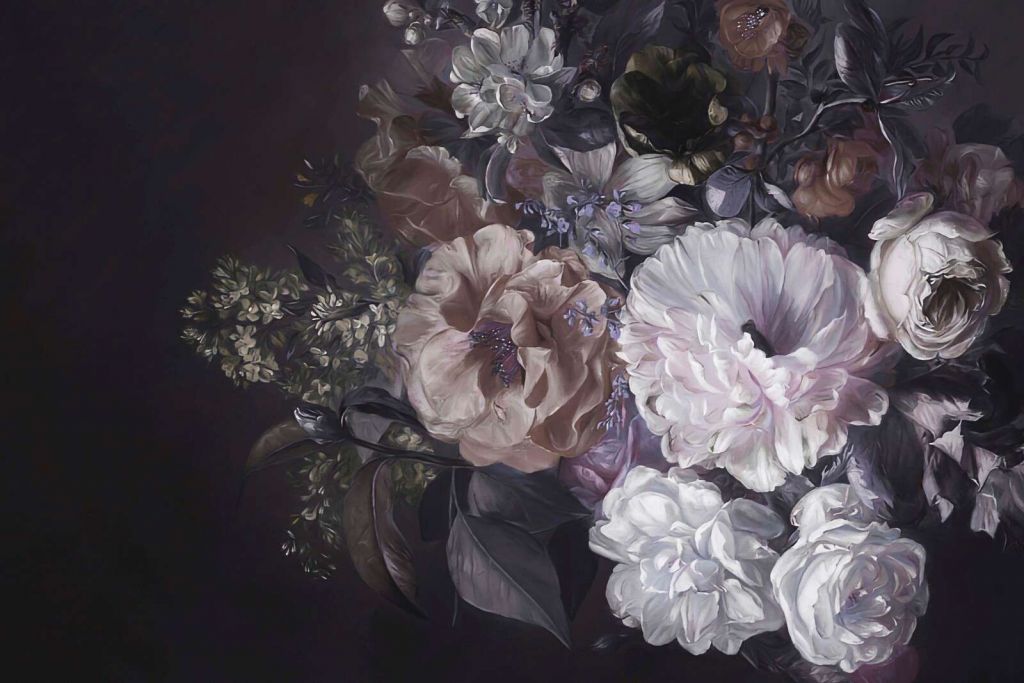 Bukiet z kremowym bzem