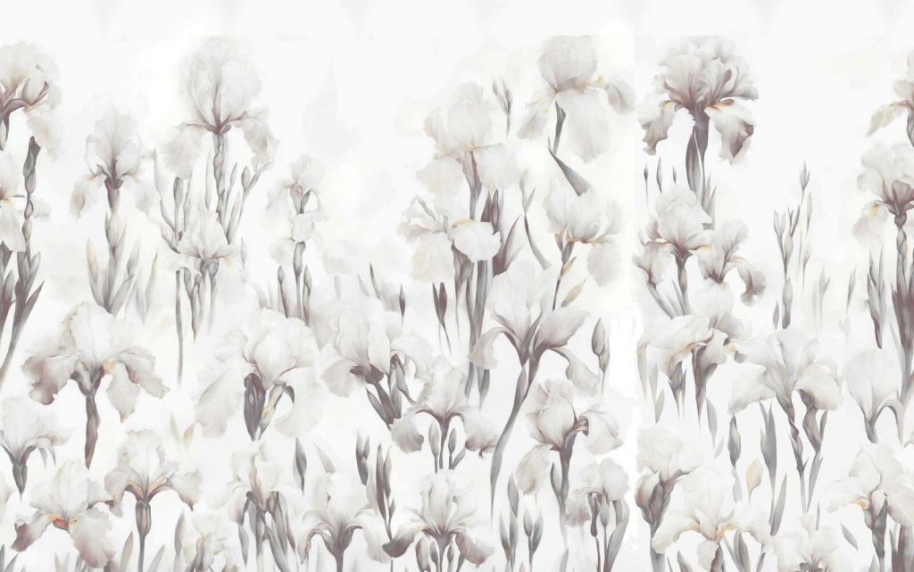 Irysy Tańczą Bezszwowo Stonowany Beż