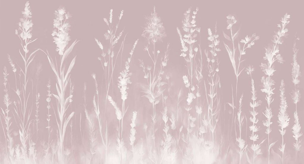 Lawendowa Polana Bezszwowy Różowy