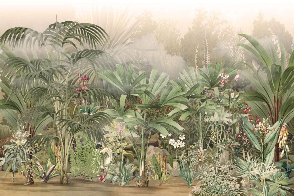 Poranek w Tropikalnym Ogrodzie Zielonym