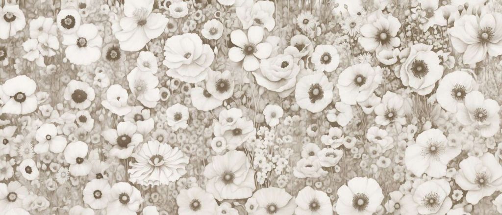 Poppy Tale Monochrome Żółty