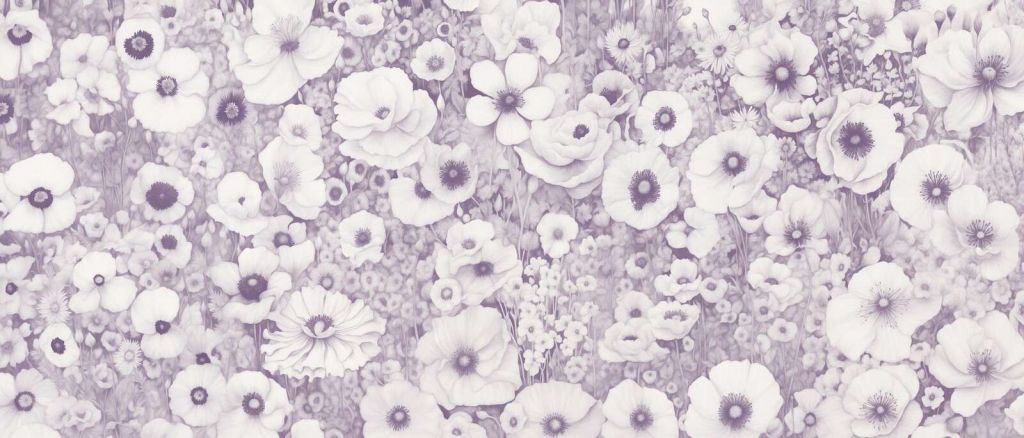 Poppy Tale Monochromatyczny Różowy