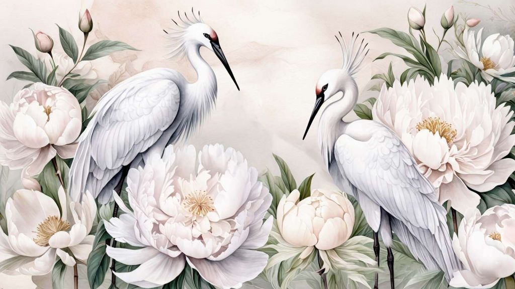 Romantyczna Krem Żurawi