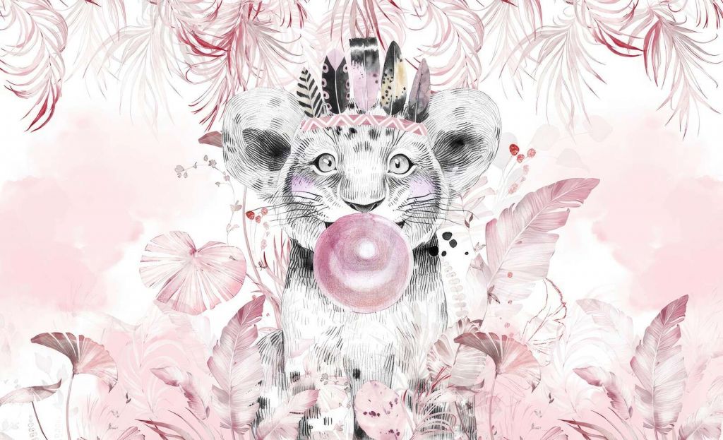 Spełniony szczeniak i różowe marzenia