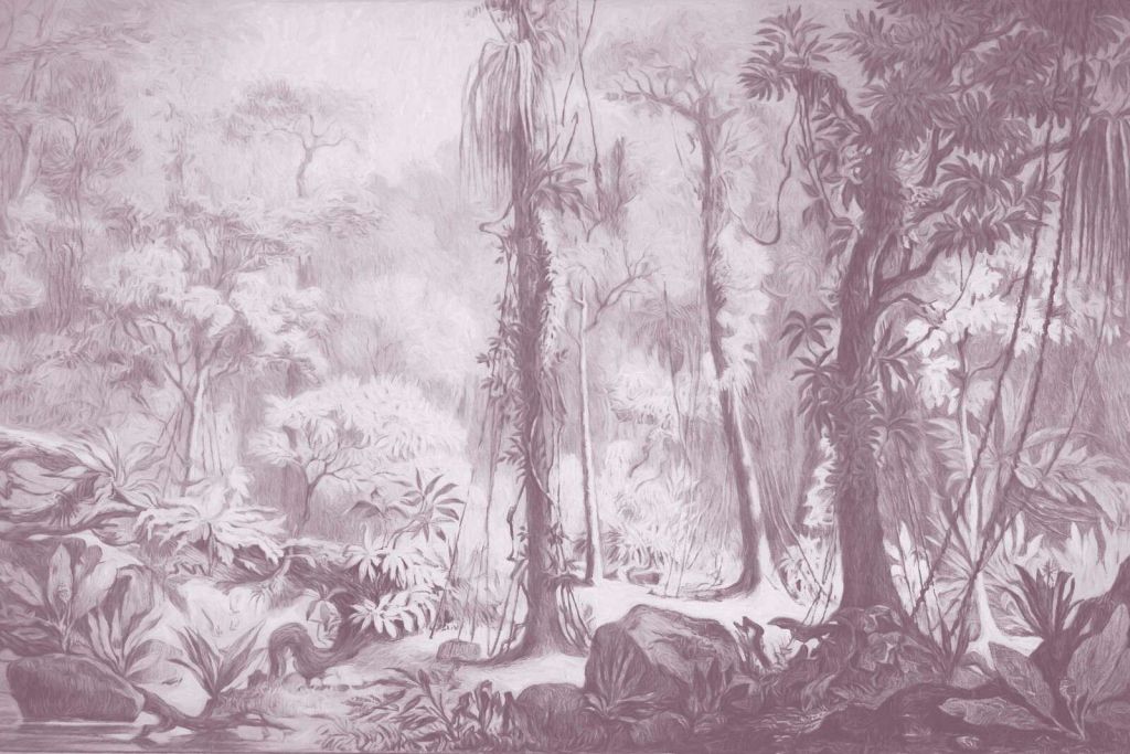 Las tropikalny - różowy