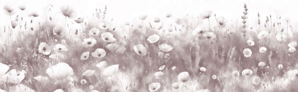 Taniec dzikich kwiatów - różowy