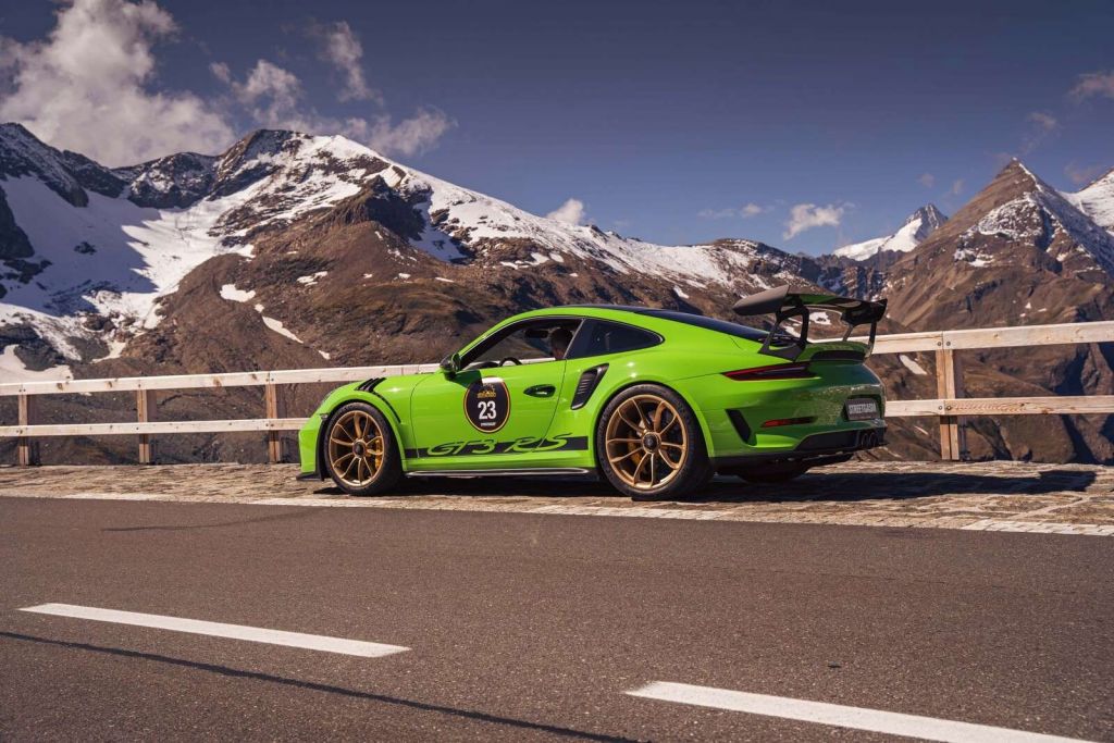 Porsche 911 GT3 RS w Alpach
