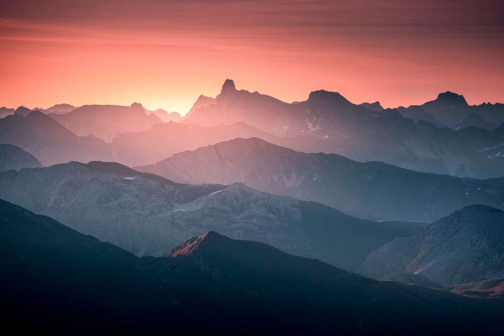 Bergen w miękkim świetle wieczornym