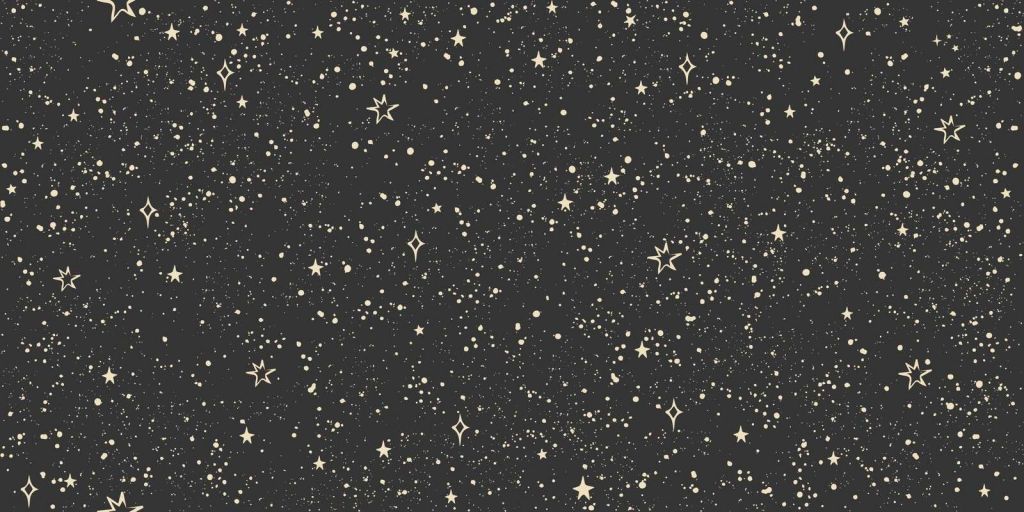 Migoczące gwiazdy w świetle nocy