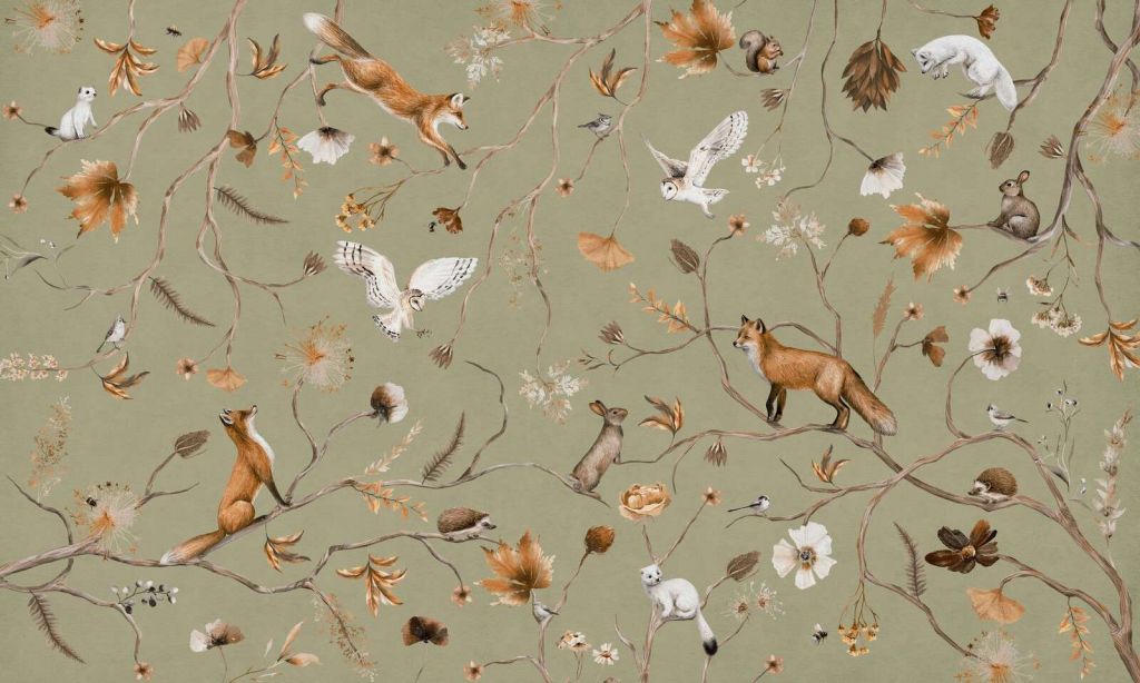 Playful Forest - Green