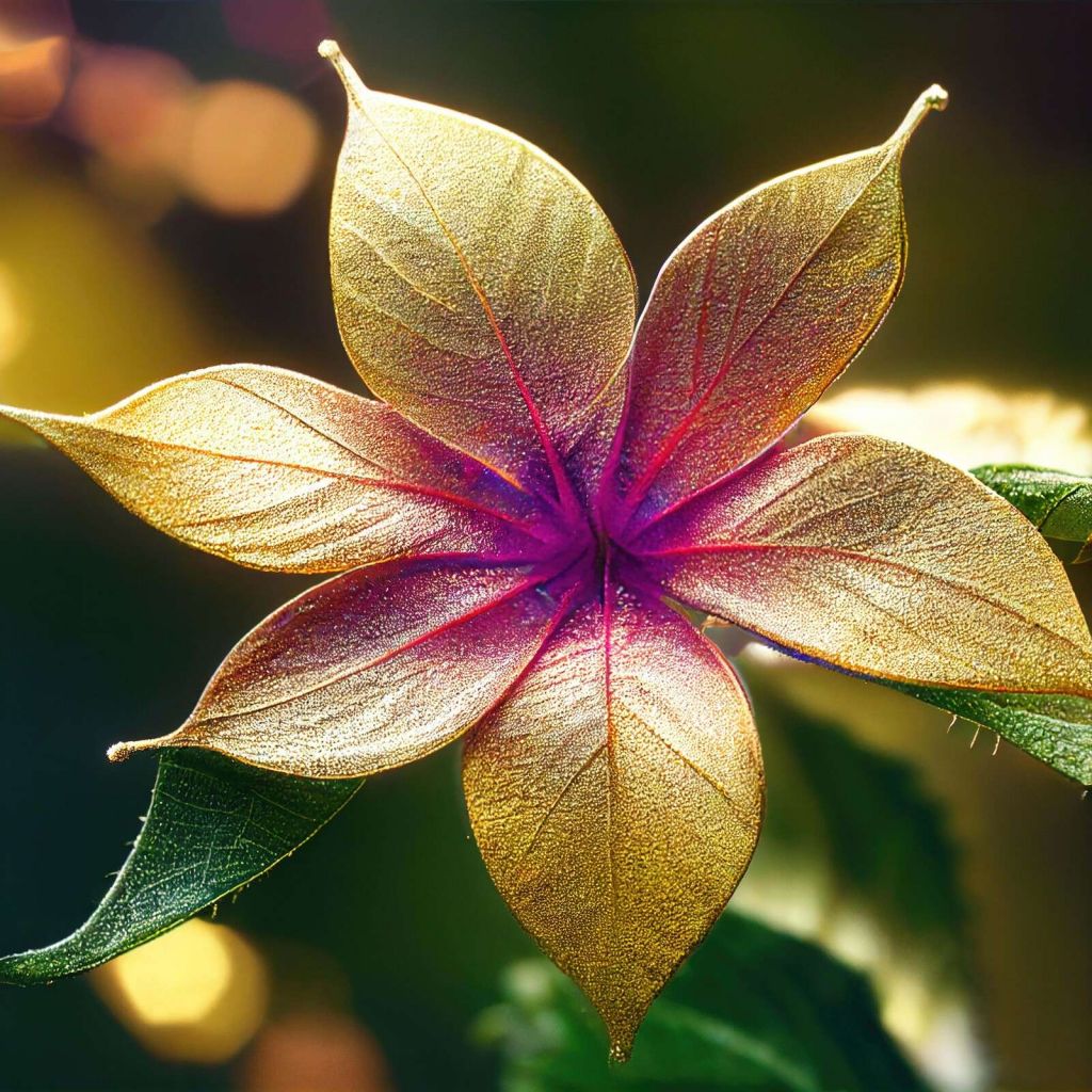 Kwiat makro wspólnego lantany