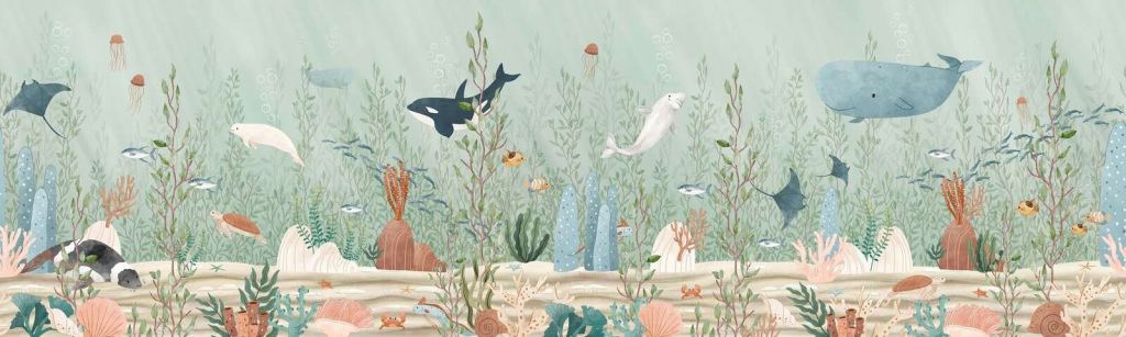 Las kelpowy - Panorama