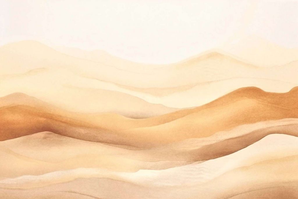 Spokój pustynnych fal