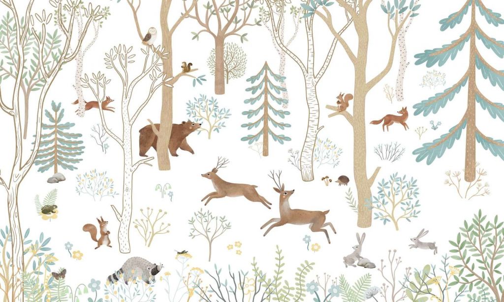 Frisky Forest - blue