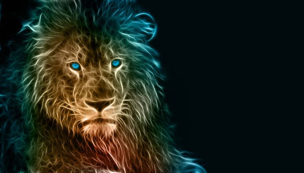 Animals - Fantasie leeuw - Tienerkamer
