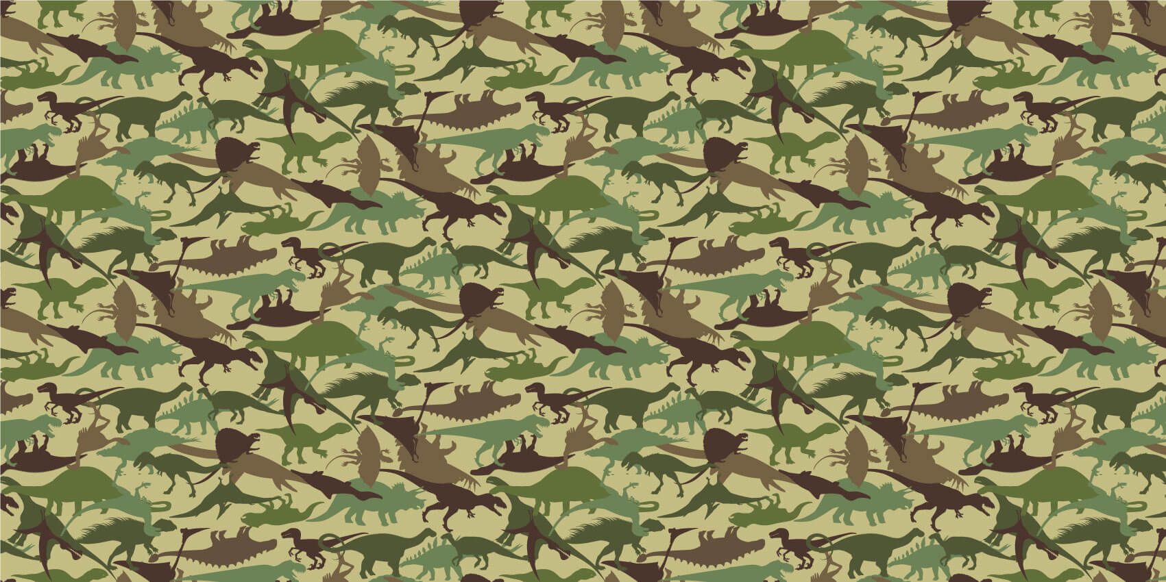 Dinosaurs - Dino camouflage  - Kinderkamer