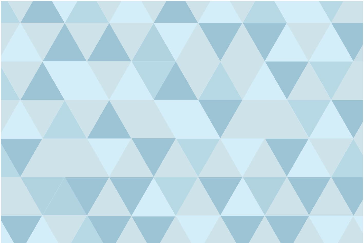 Other - Blauwe driehoeken - Kinderkamer