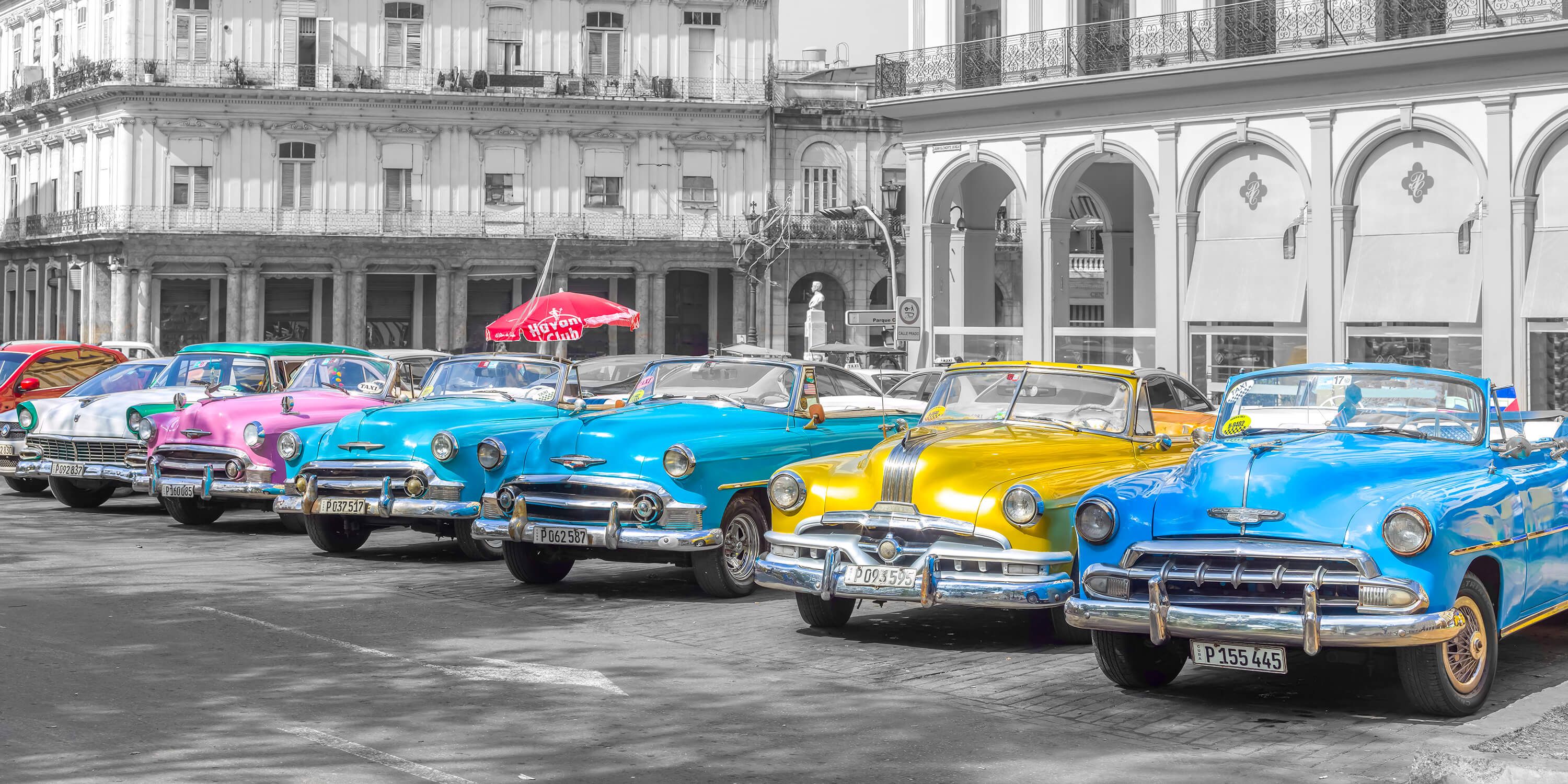  Tradycyjne kubańskie samochody