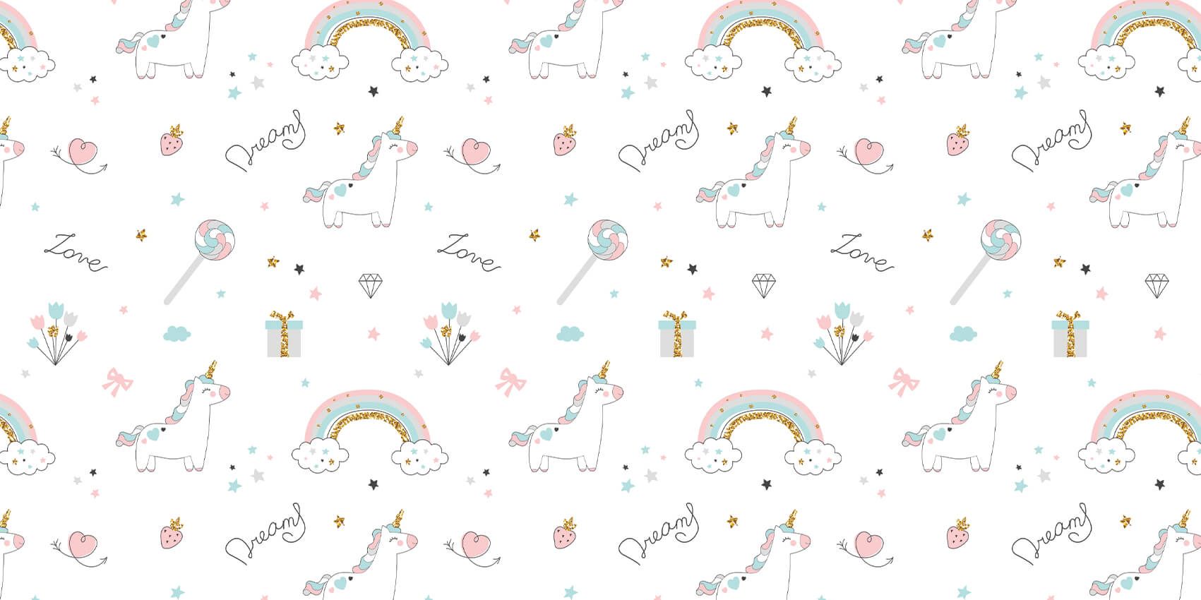 Jednorożce, tęcze i brokat