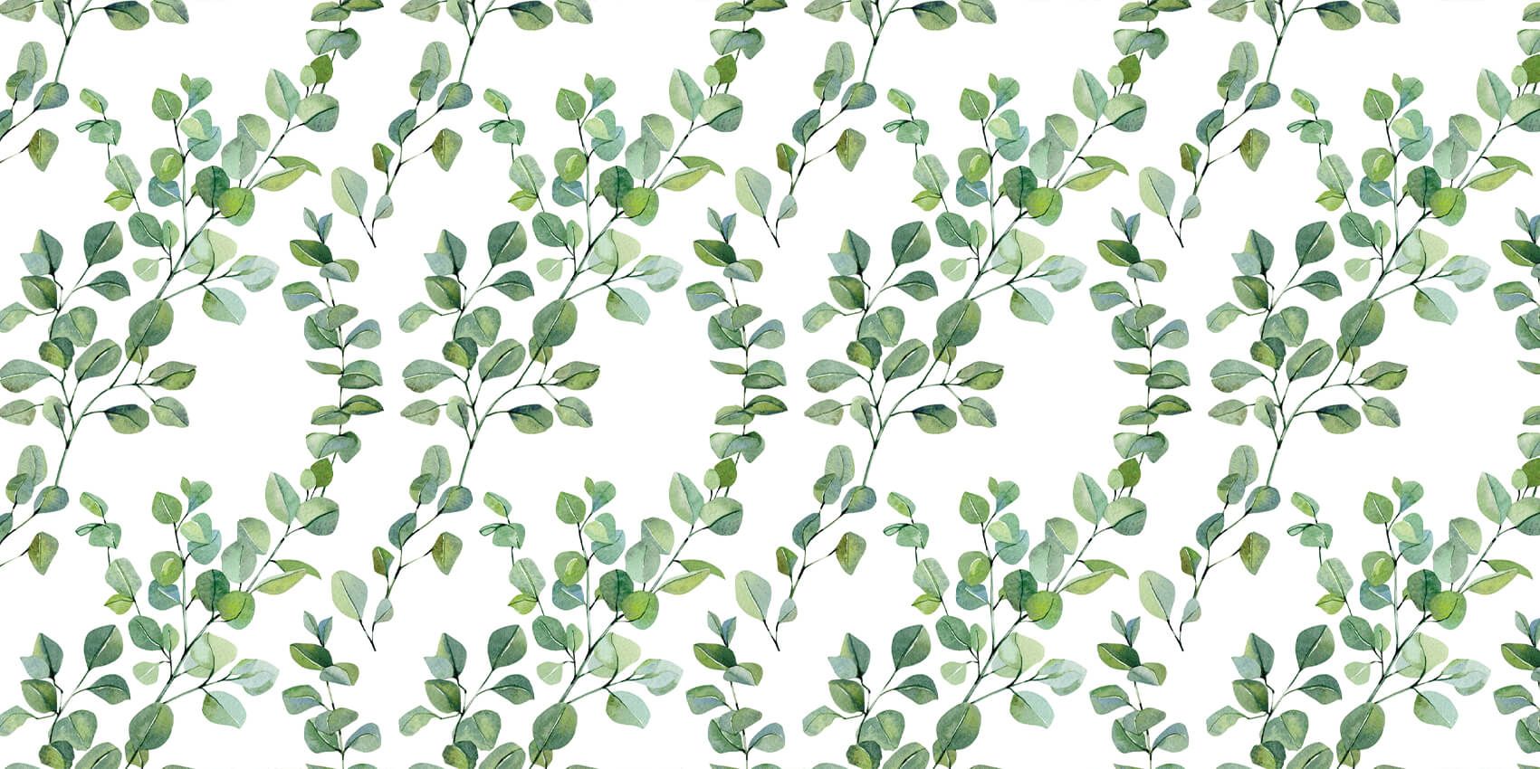 Liście i gałęzie akwarelowe