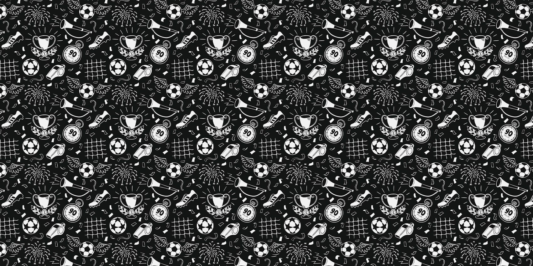 Piłka nożna czarno-biała