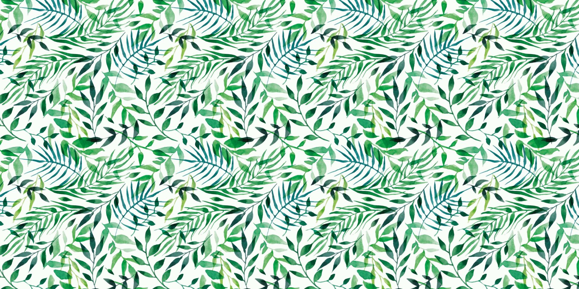 Wesoły wzór, zielony