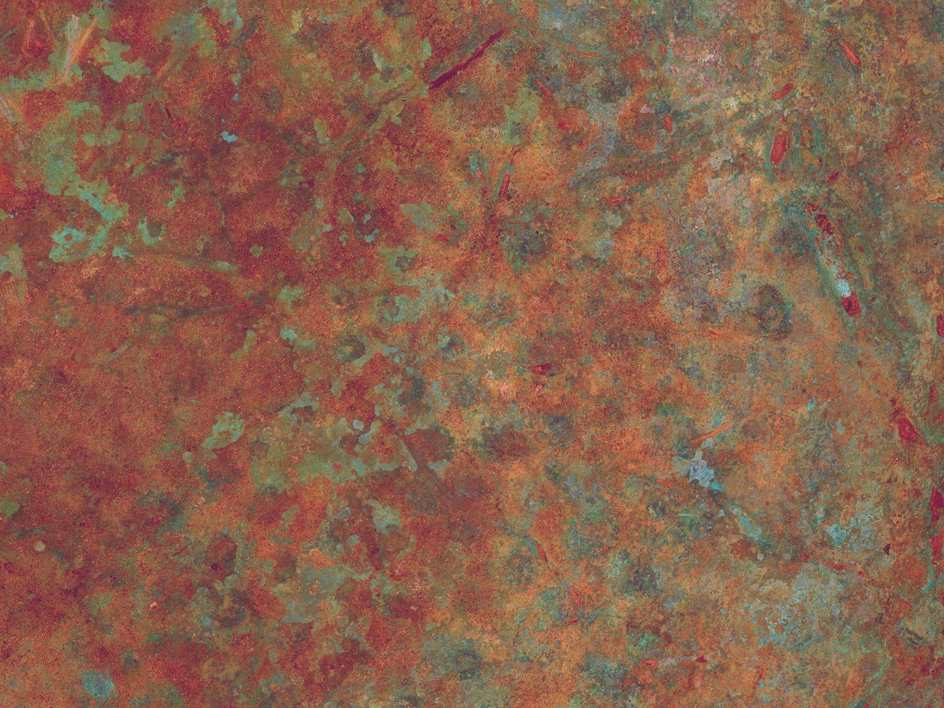 Metal przemysłowy utleniony