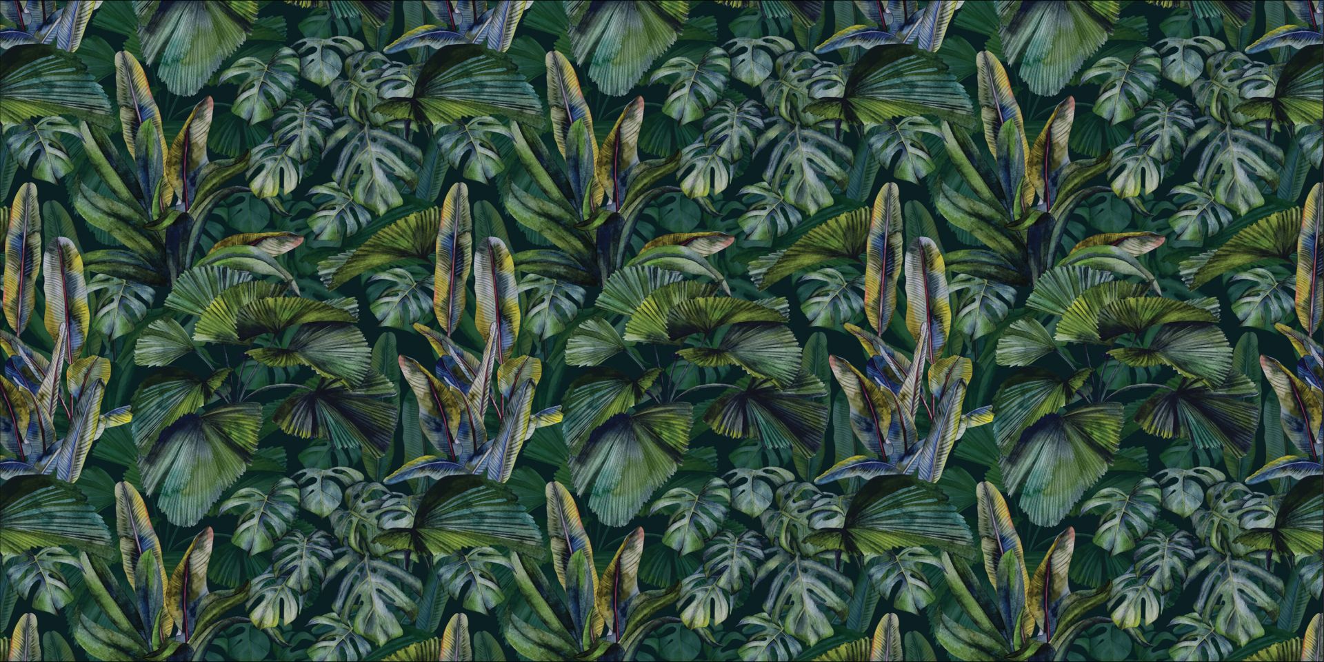 Ręcznie rysowane liście