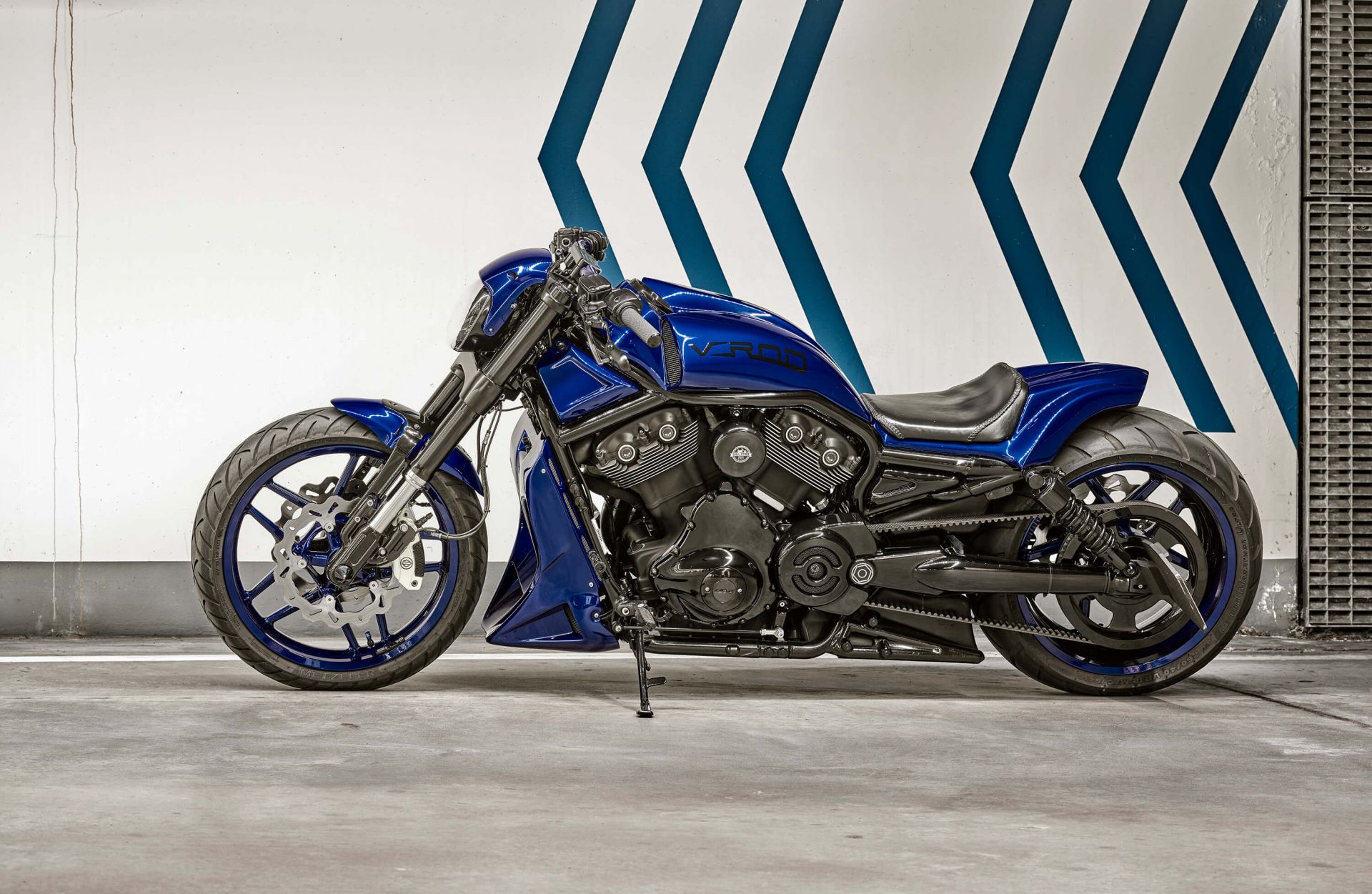 Cool custom made motorbike