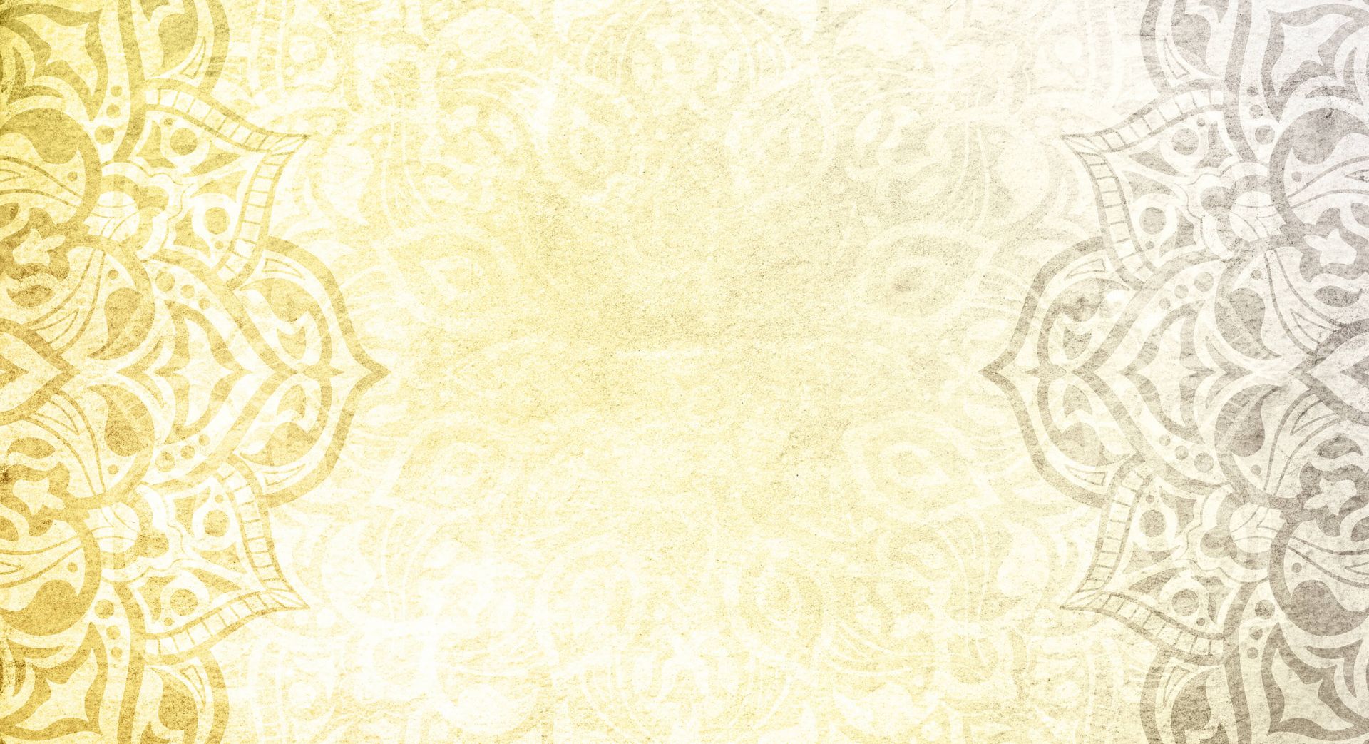 Żółte i szare mandale