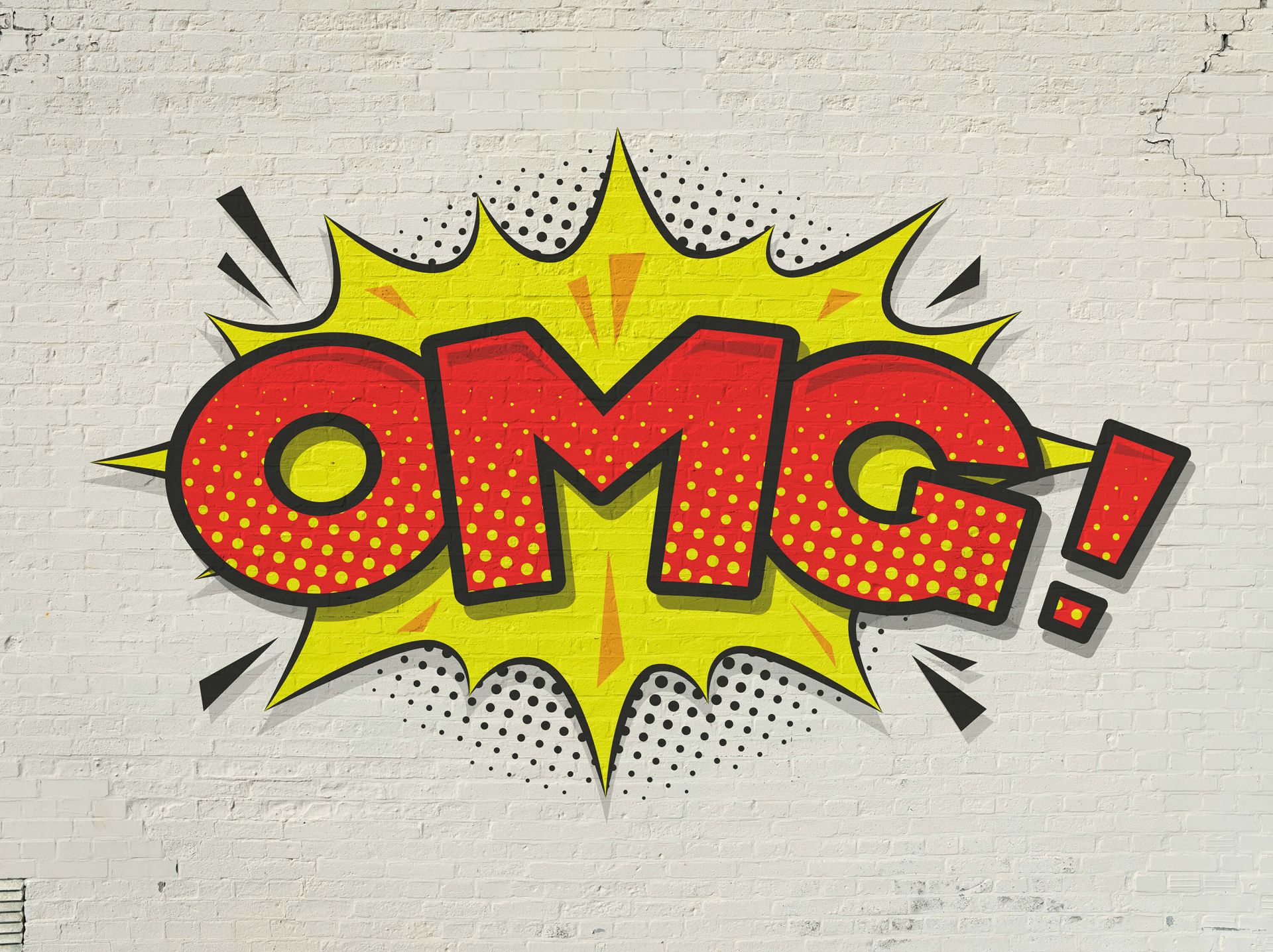 Kolorowe graffiti na ścianie