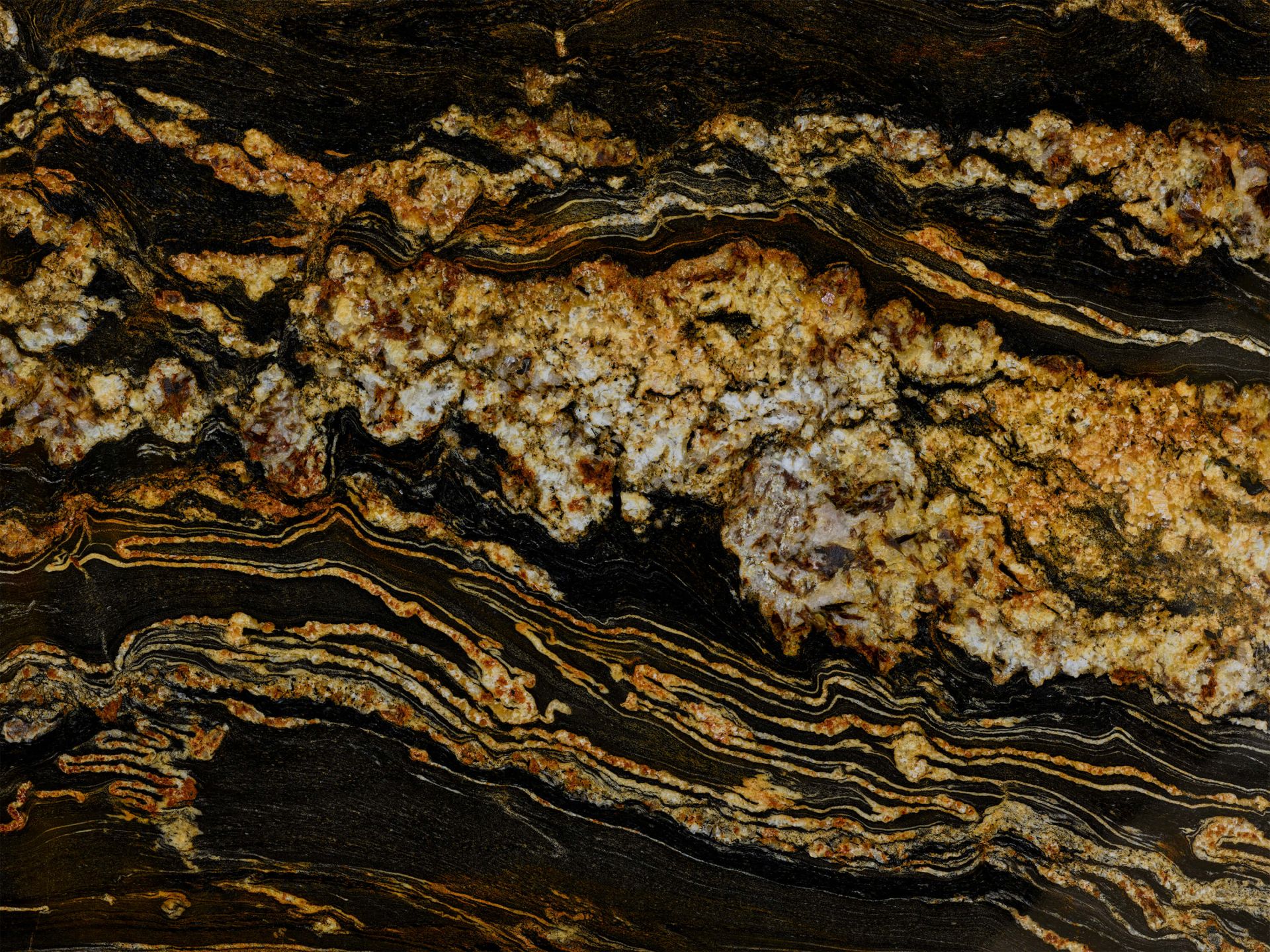 Czarny złoty marmur