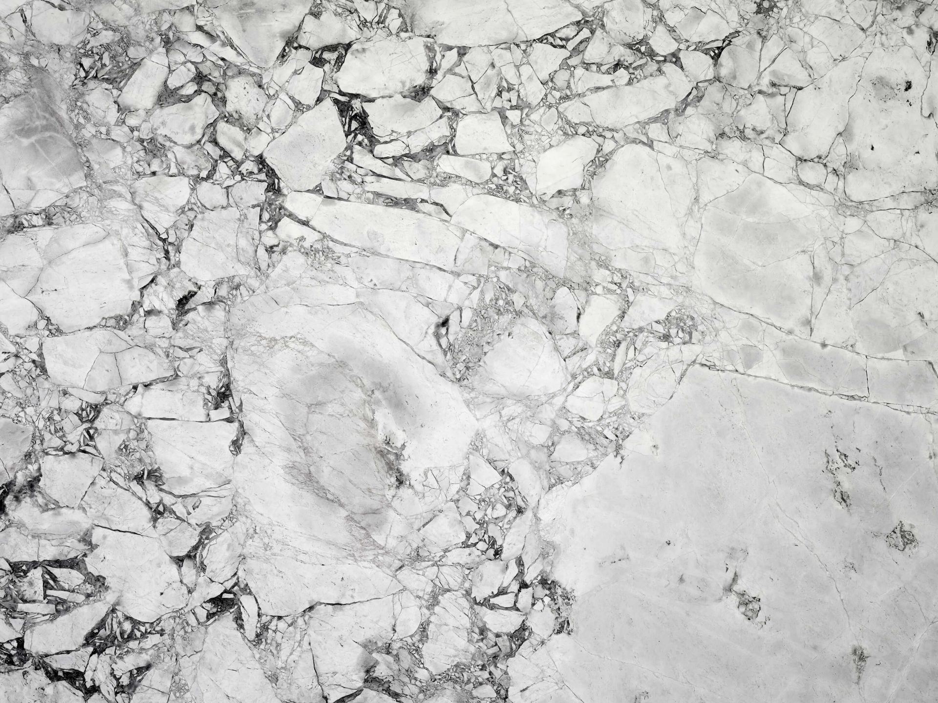 Czarno-biały marmur o gruboziarnistej strukturze