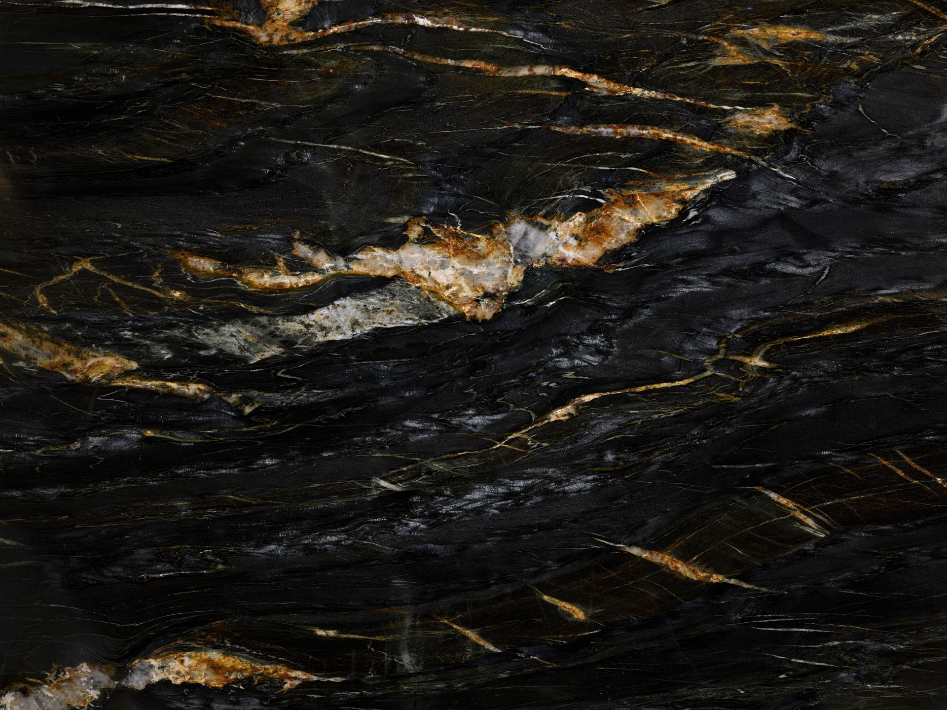 Wytrzymały ciemny marmur