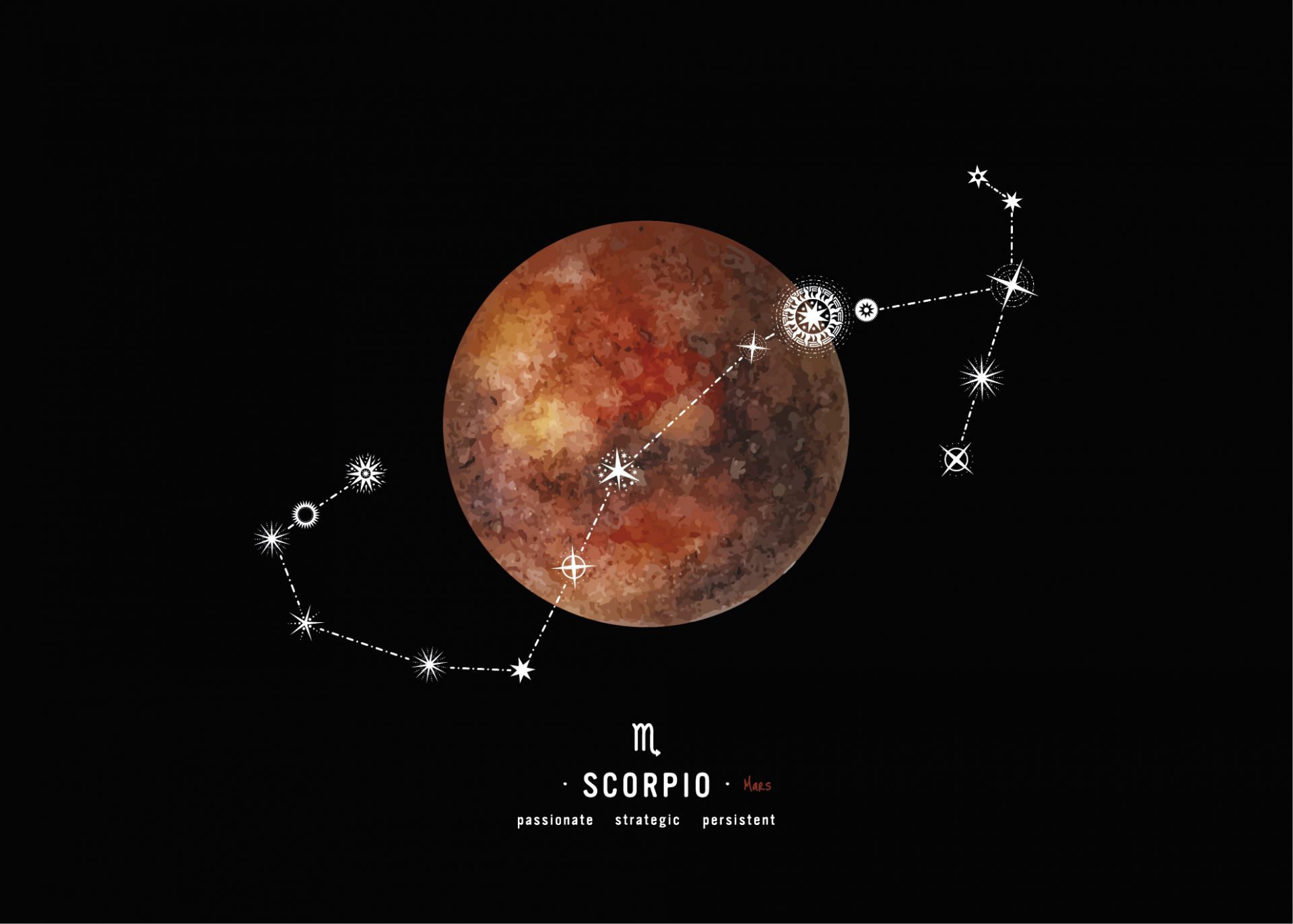 Planeta konstelacji Skorpion