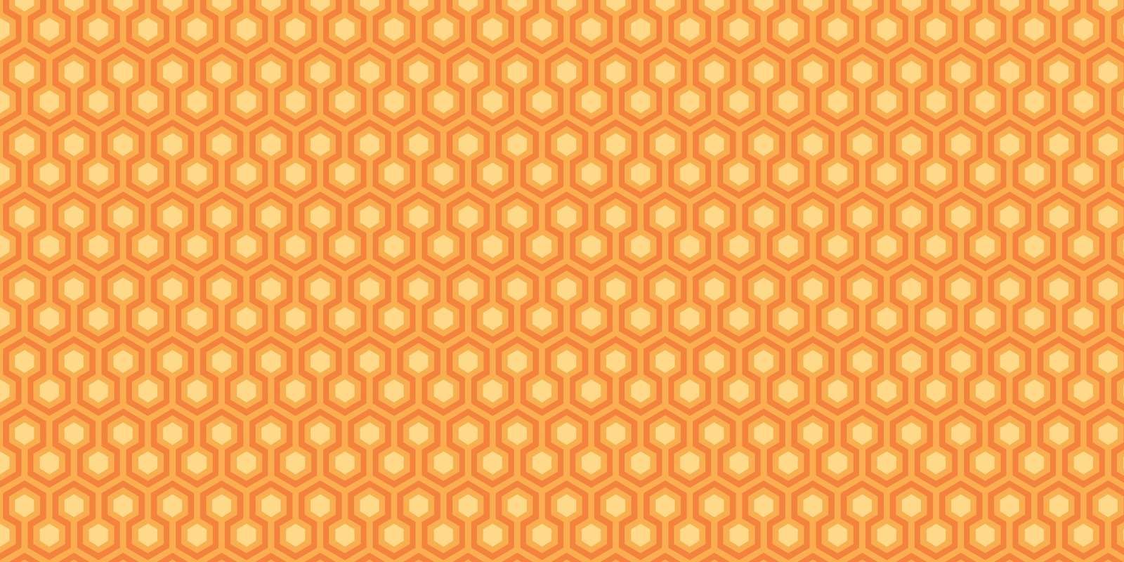 Pomarańczowe figury z lat 70