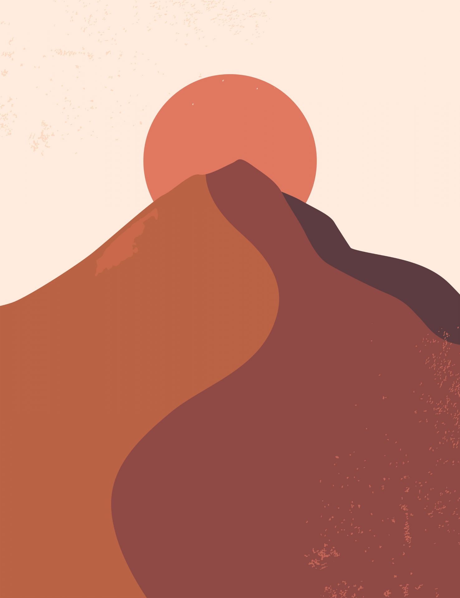 Pejzaż abstrakcyjny