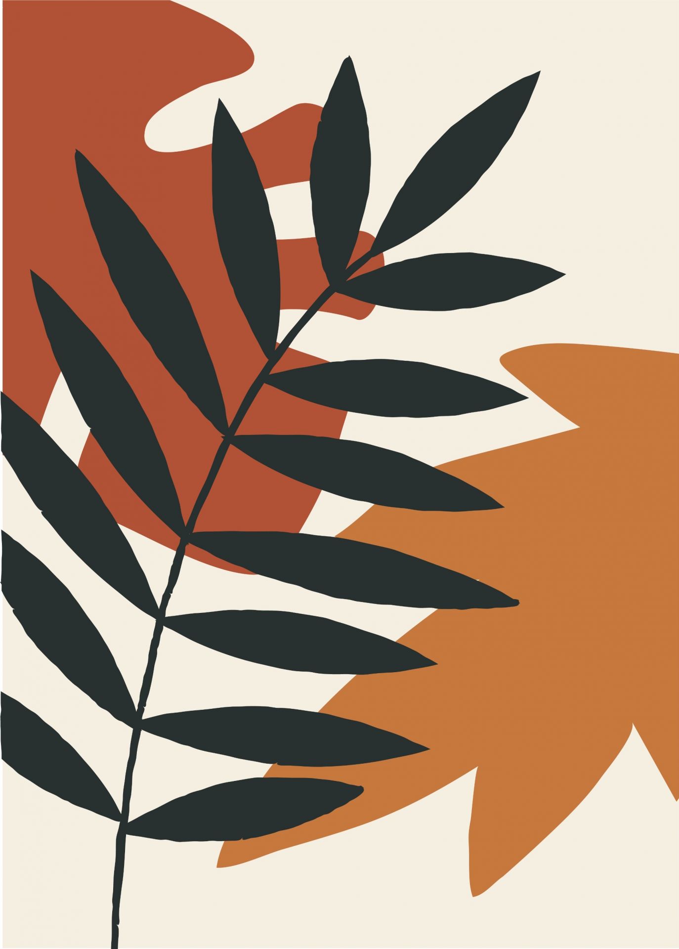 Minimalistyczna roślina