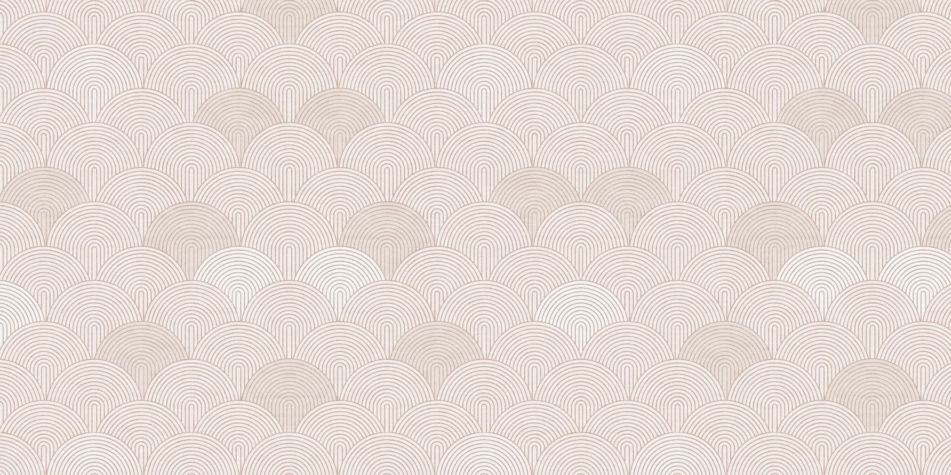 Boho Arches & Curves Large - neutralny beżowy