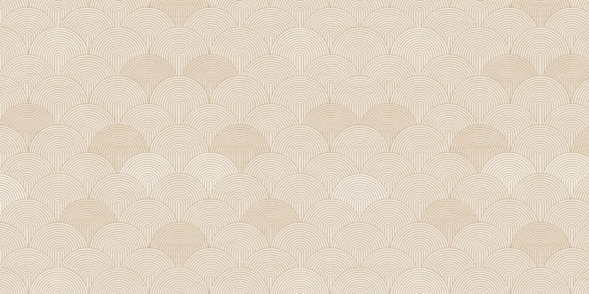 Retro Arches & Curves Large - neutralny piaskowy