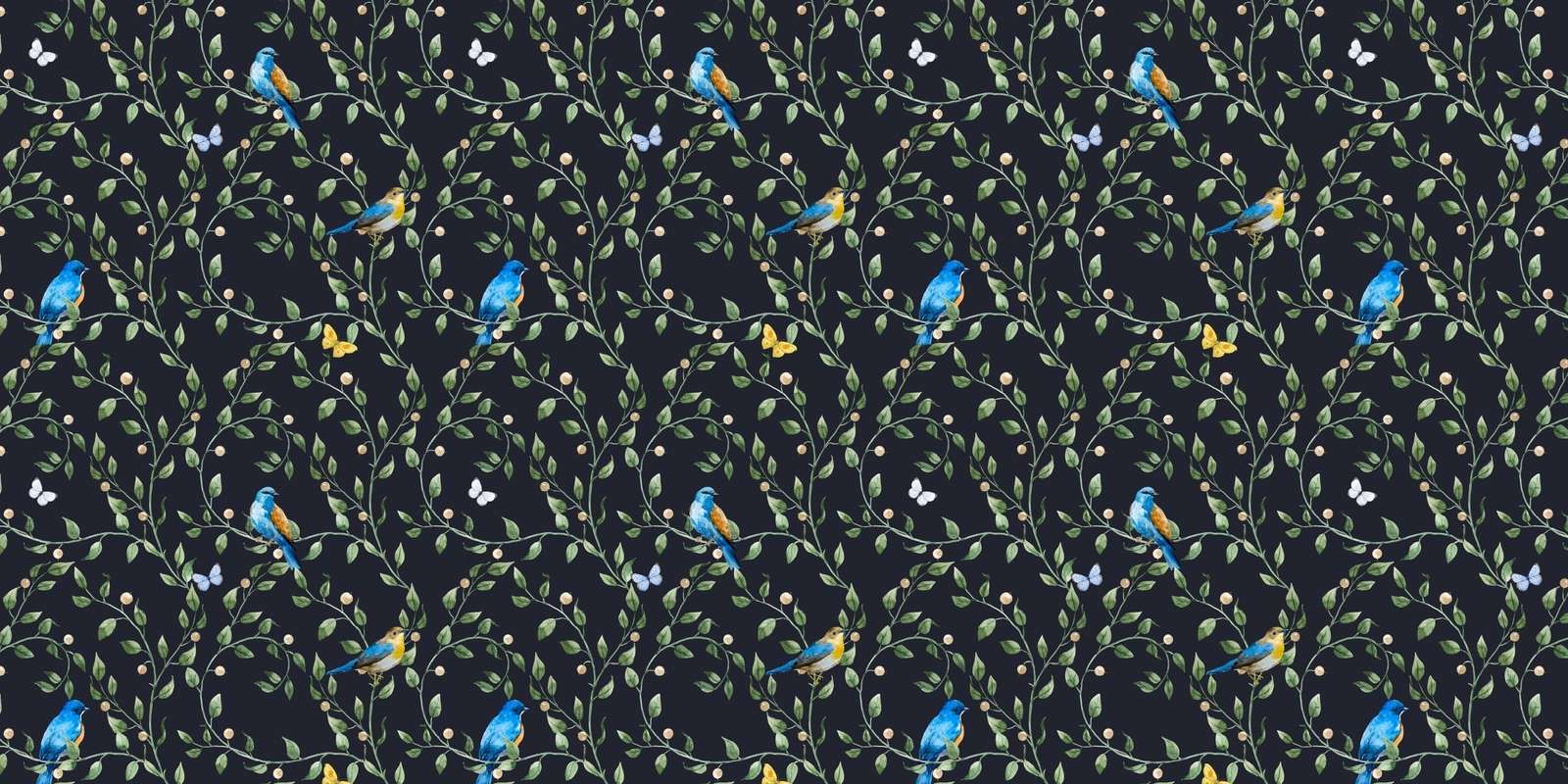 Nocny ogród Śpiew ptaków