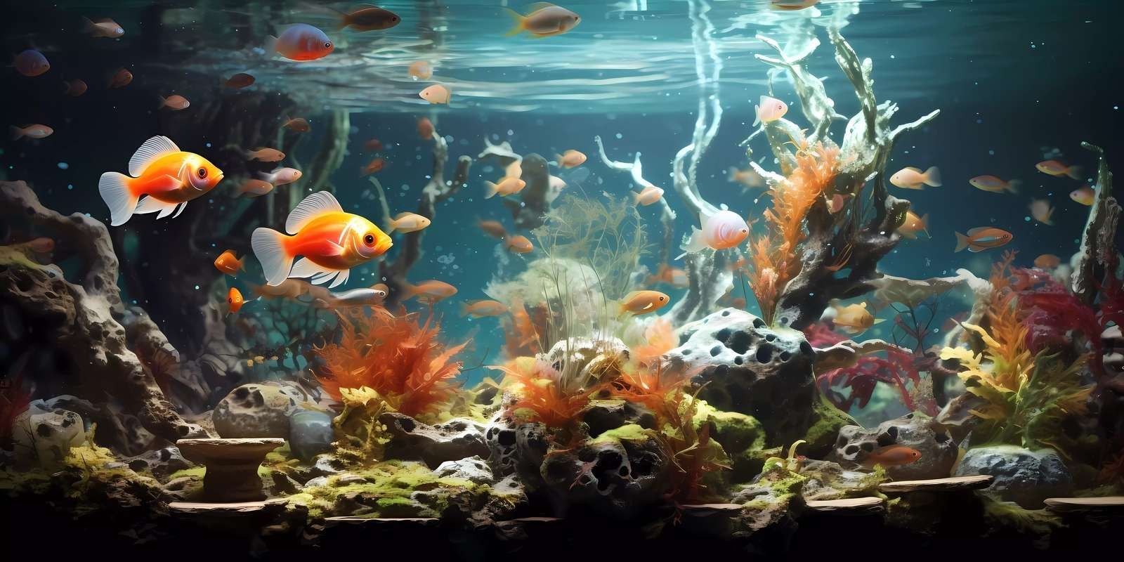 Podwodne Królestwo Złotych Rybek