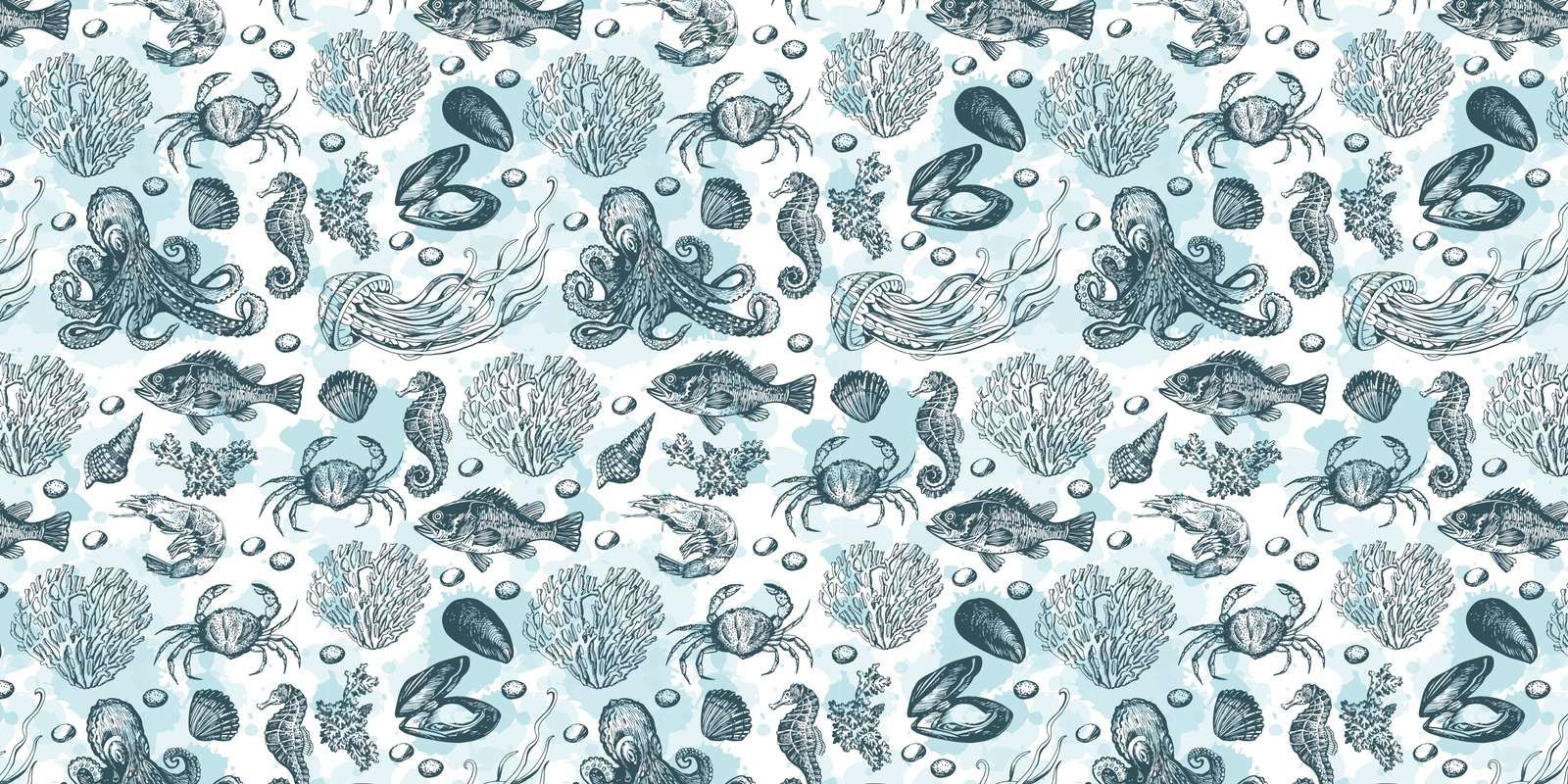 Monochromatyczny Zespół Życia Morskiego