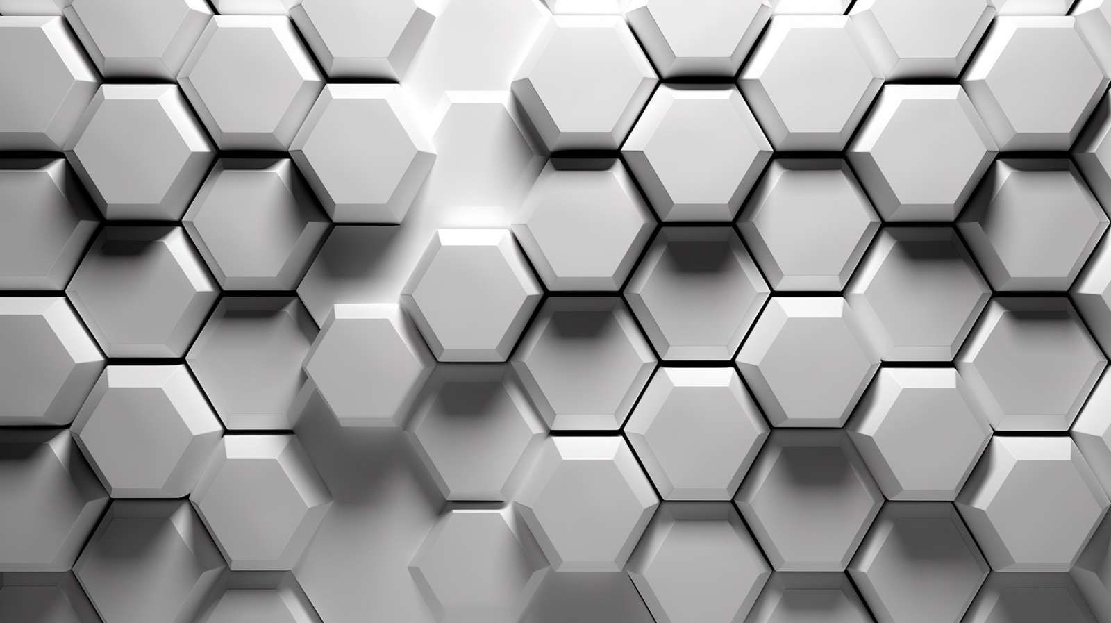 Srebrny Geometryczny Spektakl