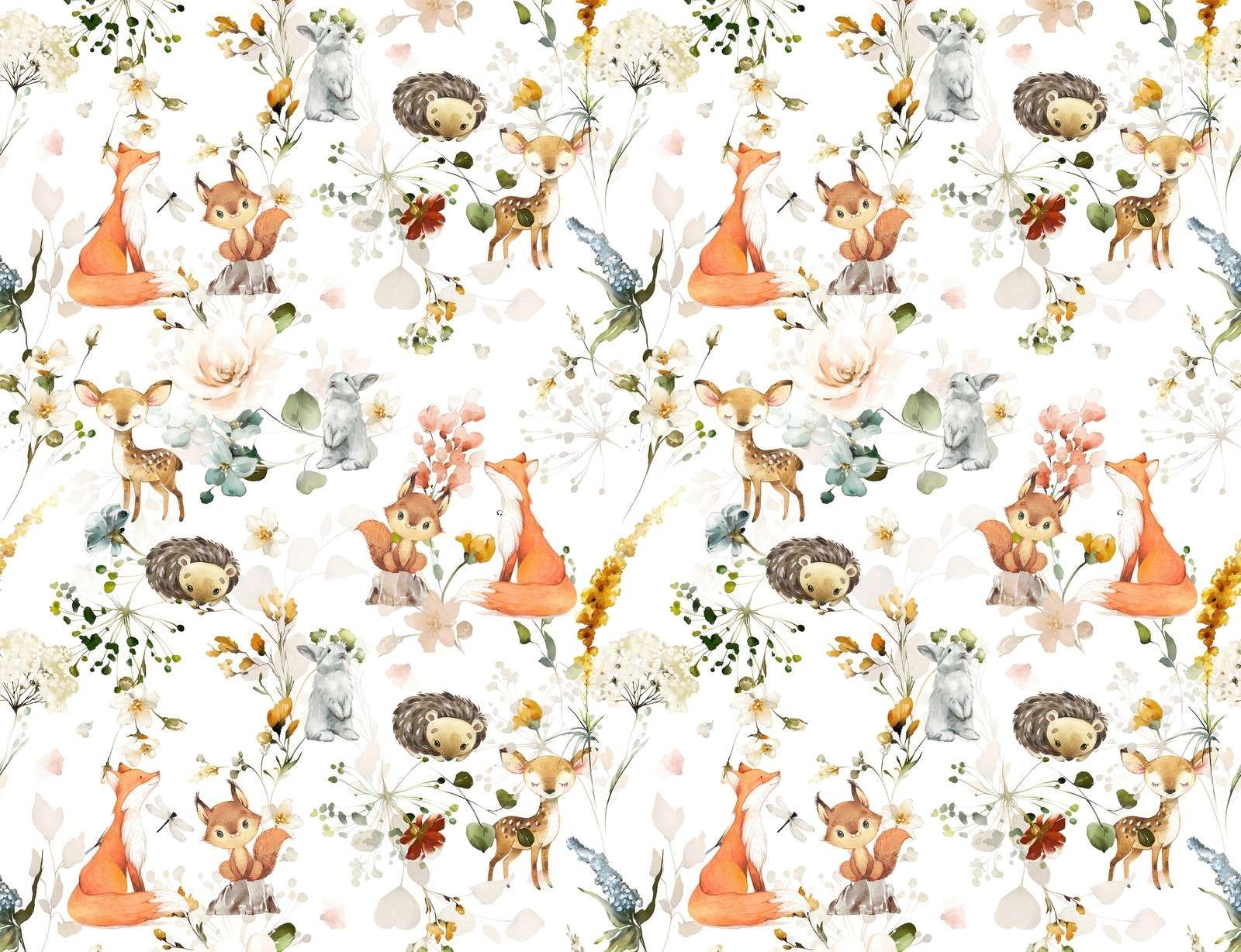 Leśne zwierzęta dla niemowląt