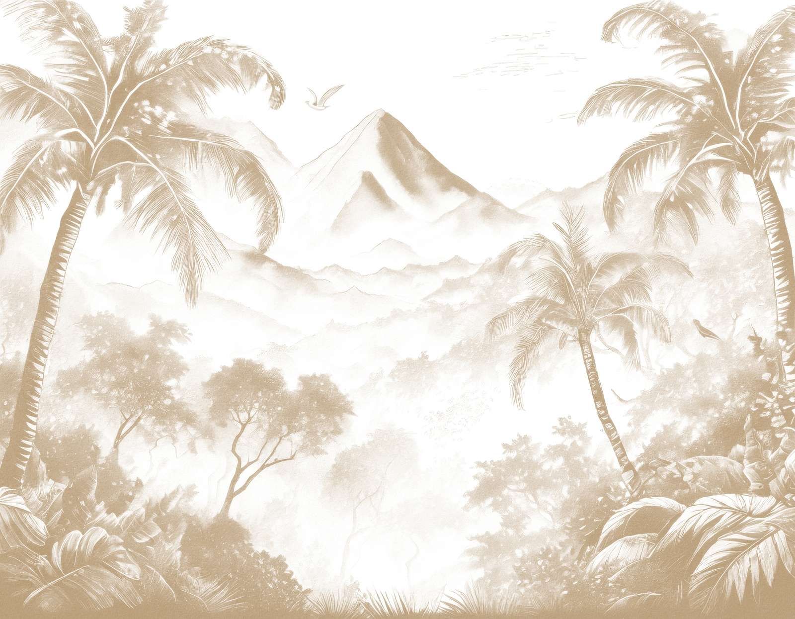 Świt na Wulkanicznej Wyspie, taupe