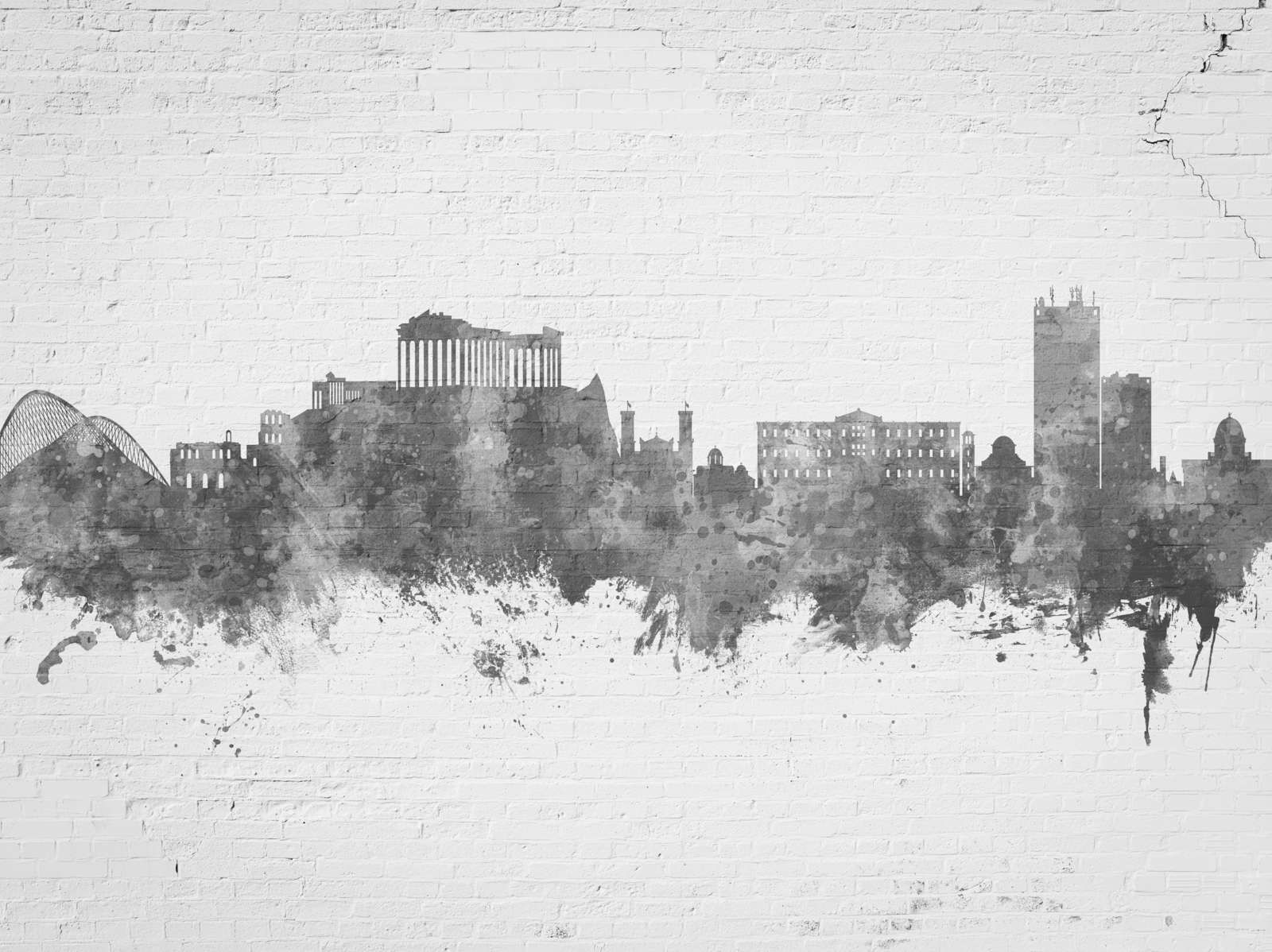 Akwarela panorama, Ateny