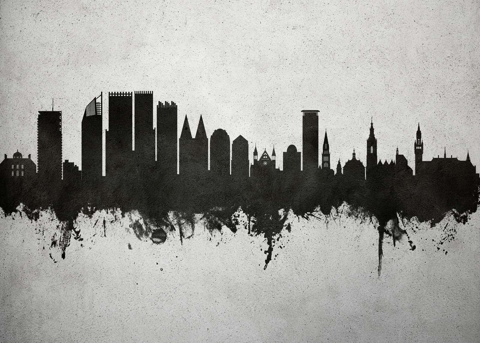 Akwarela panorama, Haga