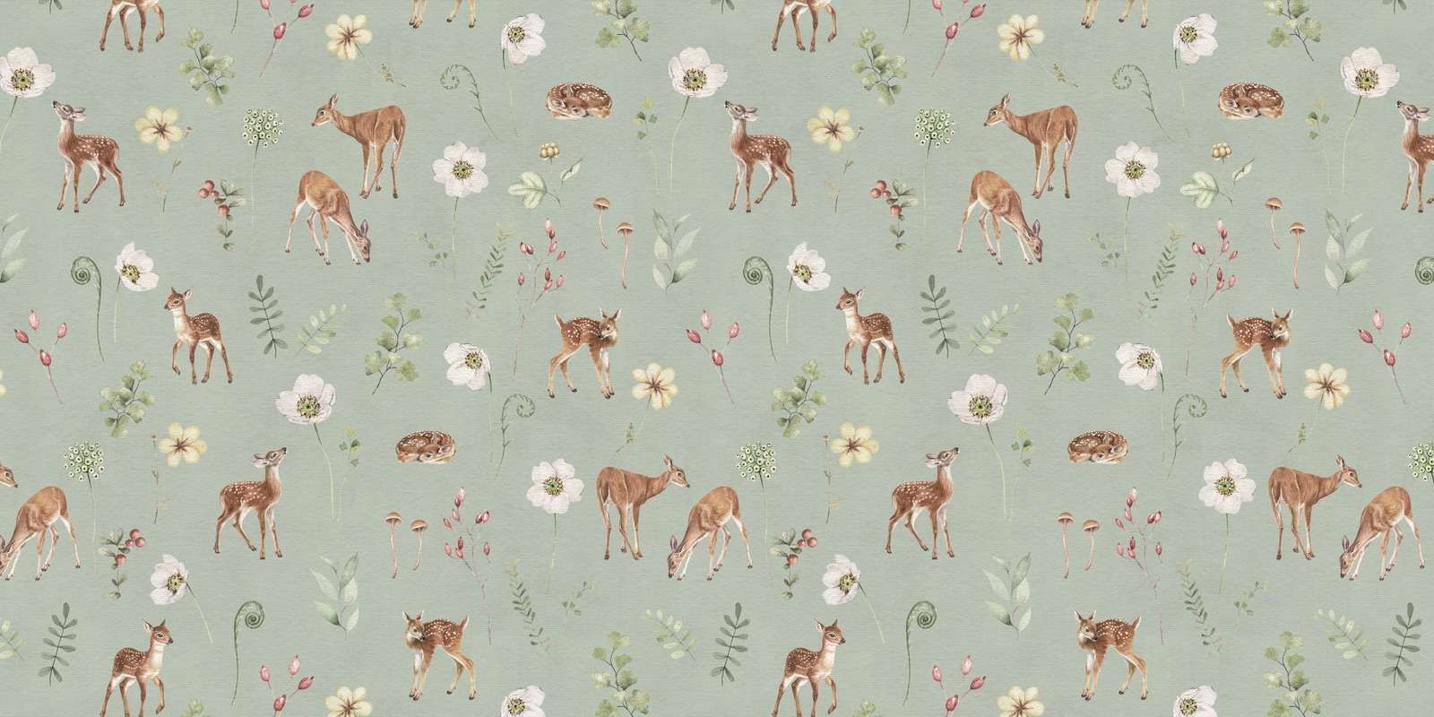Dancing Deer - Green - 120